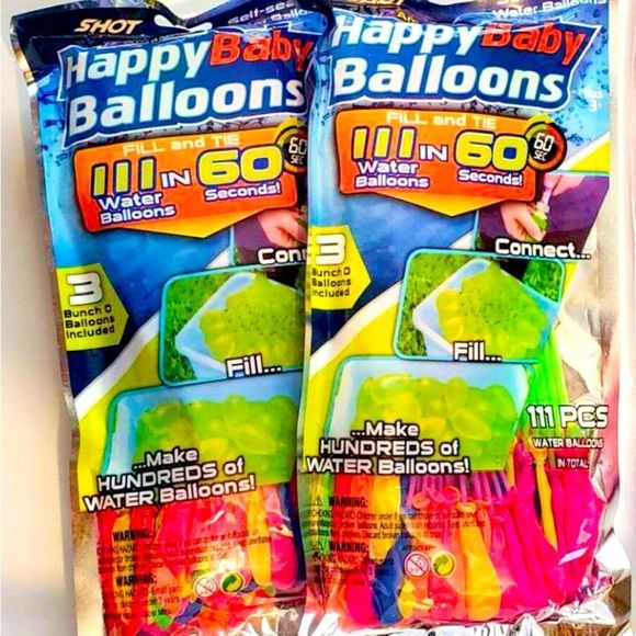 Happy Balloon Toys 333water Balloons In 6 Seconds Bunch Of Water